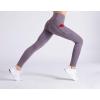 imageTHE GYM PEOPLE Thick High Waist Yoga Pants with Pockets Tummy Control Workout Running Yoga Leggings for WomenLight Purple
