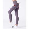 imageTHE GYM PEOPLE Thick High Waist Yoga Pants with Pockets Tummy Control Workout Running Yoga Leggings for WomenLight Purple