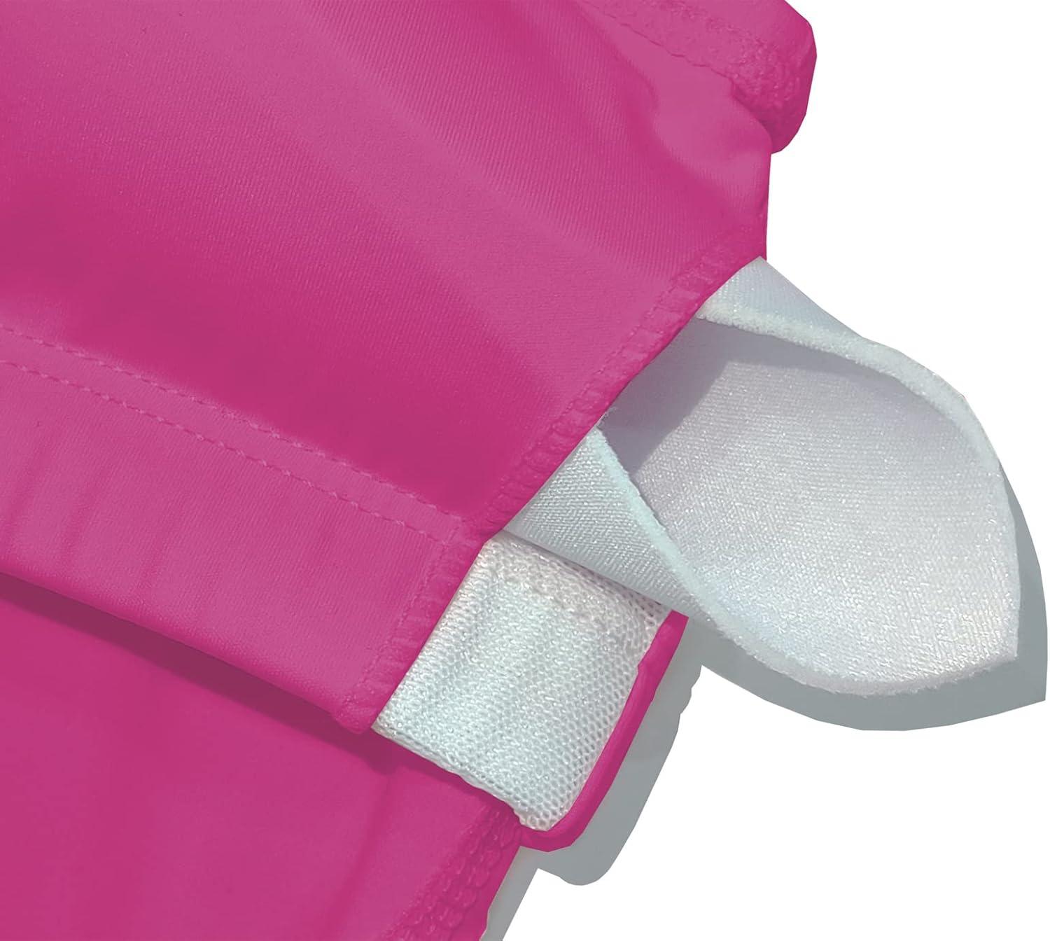 imageTHE GYM PEOPLE Womens Sports Bra Longline Wirefree Padded with Medium SupportFuchsia