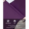 imageTHE GYM PEOPLE Womens High Waist Tummy Control Pencil Skirts Stretchy Bodycon Midi Skirt Below Knee with Back SlitGrape Purple