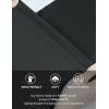 imageTHE GYM PEOPLE Womens High Waist Tummy Control Pencil Skirts Stretchy Bodycon Midi Skirt Below Knee with Back SlitGrey