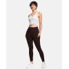 imageTHE GYM PEOPLE Womens Sports Bra Longline Wirefree Padded with Medium SupportBright Grey