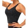 imageTHE GYM PEOPLE Womens Sports Bra Longline Wirefree Padded with Medium SupportGraffiti