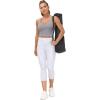 imageTHE GYM PEOPLE Womens Sports Bra Longline Wirefree Padded with Medium SupportLavender Grey