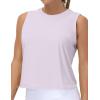 imageTHE GYM PEOPLE Womens Workout Tops in Ice Silk Quick Dry SleevelessPink Purple