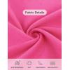 imageTHE GYM PEOPLE Womens Crew Neck Workout Tank Tops Loose Fit Sleeveless Athletic Yoga Running ShirtsBright Pink