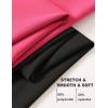 imageTHE GYM PEOPLE Womens Cross Back Sports Bra Halter Neck Workout Crop Tank Tops with Removable PadsBright Pink