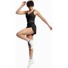 imageTHE GYM PEOPLE Womens High Waisted Worktout Shorts Quick Dry Running Athletic Shorts with Mesh Liner Zipper PocketBlack
