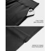 imageTHE GYM PEOPLE Womens Joggers Pants Lightweight Athletic Leggings Tapered Lounge Pants for Workout Yoga RunningBlack