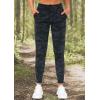 imageTHE GYM PEOPLE Womens Joggers Pants Lightweight Athletic Leggings Tapered Lounge Pants for Workout Yoga RunningBlackgrey Camo