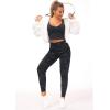 imageTHE GYM PEOPLE Womens Joggers Pants Lightweight Athletic Leggings Tapered Lounge Pants for Workout Yoga RunningBlackgrey Camo