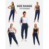 imageTHE GYM PEOPLE Womens Joggers Pants Lightweight Athletic Leggings Tapered Lounge Pants for Workout Yoga RunningBlue