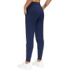 imageTHE GYM PEOPLE Womens Joggers Pants Lightweight Athletic Leggings Tapered Lounge Pants for Workout Yoga RunningBlue