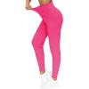 imageTHE GYM PEOPLE Womens Joggers Pants Lightweight Athletic Leggings Tapered Lounge Pants for Workout Yoga RunningBright Pink