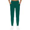 imageTHE GYM PEOPLE Womens Joggers Pants Lightweight Athletic Leggings Tapered Lounge Pants for Workout Yoga RunningDark Green