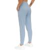 imageTHE GYM PEOPLE Womens Joggers Pants Lightweight Athletic Leggings Tapered Lounge Pants for Workout Yoga RunningDenim Blue