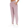 imageTHE GYM PEOPLE Womens Joggers Pants Lightweight Athletic Leggings Tapered Lounge Pants for Workout Yoga RunningLight Purple