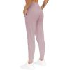 imageTHE GYM PEOPLE Womens Joggers Pants Lightweight Athletic Leggings Tapered Lounge Pants for Workout Yoga RunningLight Purple