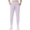 imageTHE GYM PEOPLE Womens Joggers Pants Lightweight Athletic Leggings Tapered Lounge Pants for Workout Yoga RunningPink Purple