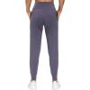 imageTHE GYM PEOPLE Womens Joggers Pants Lightweight Athletic Leggings Tapered Lounge Pants for Workout Yoga RunningVintage Purple