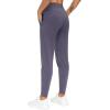 imageTHE GYM PEOPLE Womens Joggers Pants Lightweight Athletic Leggings Tapered Lounge Pants for Workout Yoga RunningVintage Purple