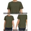 imageTHE GYM PEOPLE Womens Short Sleeve Workout Shirts Breathable Yoga TShirts with Side Slits Athletic Tee TopsArmy Green