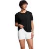 imageTHE GYM PEOPLE Womens Short Sleeve Workout TShirts Back Loose Fit Running Yoga Tee TopsBlack