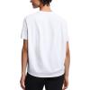 imageTHE GYM PEOPLE Womens Short Sleeve Workout TShirts Back Loose Fit Running Yoga Tee TopsHeather White