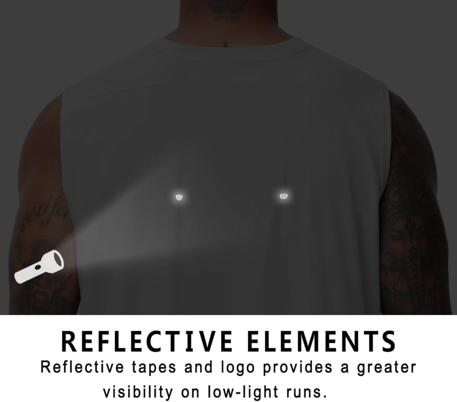 imageTHE GYM PEOPLE Mens Workout Tank Top UPF 50 Sleeveless Quick Dry Athletic Shirts Casual Running Muscle ShirtsLight Grey