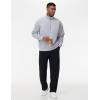 imageTHE GYM PEOPLE Mens Baggy Fleece Workout Sweatpants with Pockets Drawstring Lounge Athletic Running PantsBlack