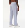 imageTHE GYM PEOPLE Mens Baggy Sweatpants Lightweight Lounge Open Bottom Athletic Workout Pants with PocketsGrey