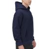 imageTHE GYM PEOPLE Mens Fleece Pullover Hoodie Loose Fit Ultra Soft Hooded Sweatshirt With PocketsNavy Blue