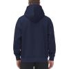imageTHE GYM PEOPLE Mens Fleece Pullover Hoodie Loose Fit Ultra Soft Hooded Sweatshirt With PocketsNavy Blue