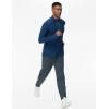 imageTHE GYM PEOPLE Mens Fleece Workout Sweatpants Drawstring Tapered Running Lounge Jogger Pants with PocketsDark Heather Grey