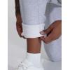 imageTHE GYM PEOPLE Mens Fleece Workout Sweatpants Drawstring Tapered Running Lounge Jogger Pants with PocketsGrey