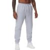 imageTHE GYM PEOPLE Mens Fleece Workout Sweatpants Drawstring Tapered Running Lounge Jogger Pants with PocketsGrey