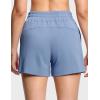 imageTHE GYM PEOPLE Womens Drawstring Sweat Shorts High Waisted Summer Workout Lounge Shorts with PocketsInk Blue