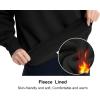 imageTHE GYM PEOPLE Womens Fleece Crewneck Loose fit Soft Oversized Pullover SweatshirtBlack
