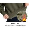 imageTHE GYM PEOPLE Womens Fleece Crewneck Loose fit Soft Oversized Pullover SweatshirtDark Grey