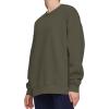 imageTHE GYM PEOPLE Womens Fleece Crewneck Loose fit Soft Oversized Pullover SweatshirtDark Grey