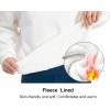 imageTHE GYM PEOPLE Womens Fleece Crewneck Loose fit Soft Oversized Pullover SweatshirtWhite