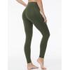 imageTHE GYM PEOPLE Womens High Waist Drawstring Stretchy Workout Leggings Ultra Soft Tummy Control Yoga Pants with PocketsDark Olive
