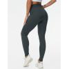 imageTHE GYM PEOPLE Womens High Waist Drawstring Stretchy Workout Leggings Ultra Soft Tummy Control Yoga Pants with PocketsGrey