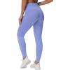 imageTHE GYM PEOPLE Womens High Waist Yoga Leggings Ultra Stretchy Soft Breathable Tummy Control Running Workout PantsLavender Purple
