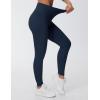 imageTHE GYM PEOPLE Womens High Waist Yoga Leggings Ultra Stretchy Soft Breathable Tummy Control Running Workout PantsNavy Blue