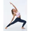 imageTHE GYM PEOPLE Womens High Waist Yoga Leggings Ultra Stretchy Soft Breathable Tummy Control Running Workout PantsNavy Blue