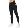 imageTHE GYM PEOPLE Womens V Cross Waist Workout Leggings Tummy Control Running Yoga Pants with PocketsBlack
