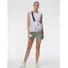 imageTHE GYM PEOPLE Womens Workout Tank Tops Loose Fit Sleeveless Breathable Yoga Shirts with Side SlitsHeather White