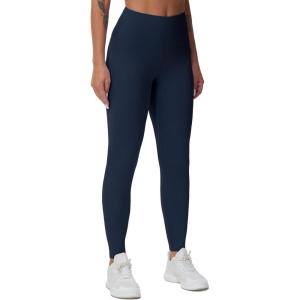 imageTHE GYM PEOPLE Womens High Waist Yoga Leggings Ultra Stretchy Soft Breathable Tummy Control Running Workout PantsNavy Blue