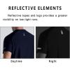 imageMens Cooling Ice Silk Running Shirts Quick Dry Short Sleeve Athletic Gym TShirts UPF 50 Outdoor Workout TshirtsBlue